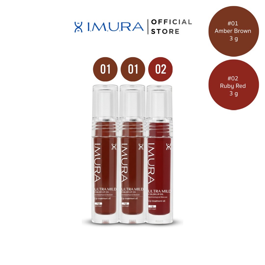 I.M.U.RA ULTRA MILD COLOR LIP OIL 3 ML - Image 4